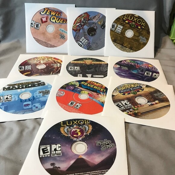 PC Games Computer Games Lot of 10 Disc only - Picture 1 of 6